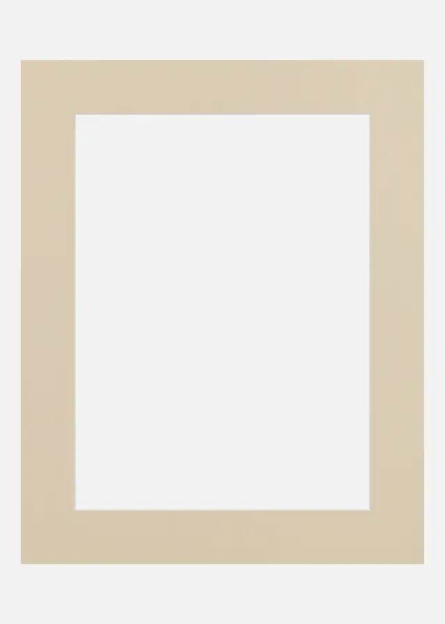 Passepartout Sandstone (Vit kärna) A4 21x29,7 cm (14x19)