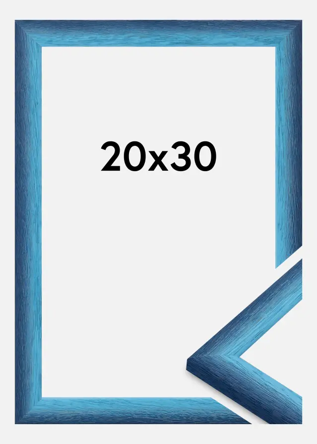 Ram Cornwall Akrylglas Mörkblå 20x30 cm