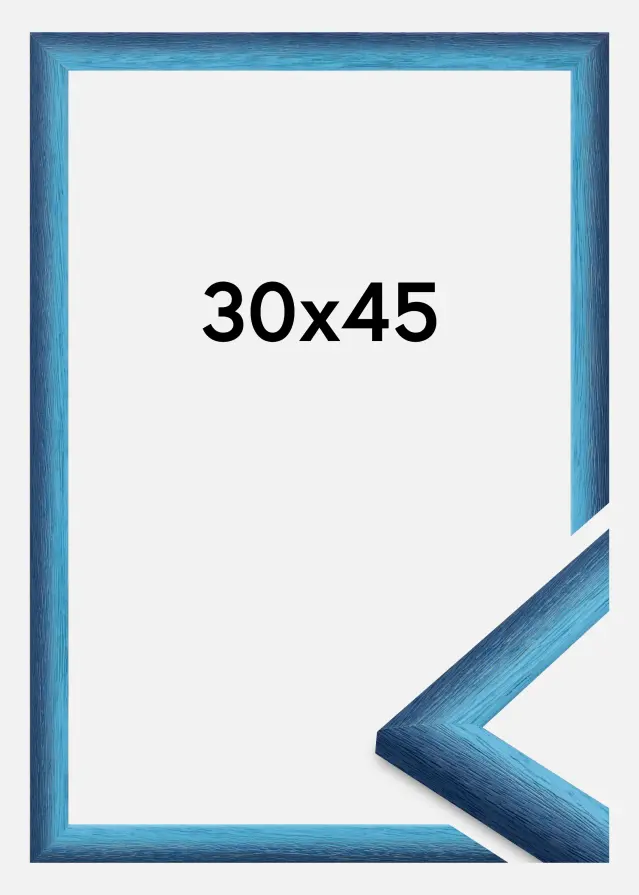 Ram Cornwall Akrylglas Mörkblå 30x45 cm