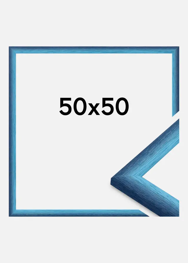 Ram Cornwall Akrylglas Mörkblå 50x50 cm