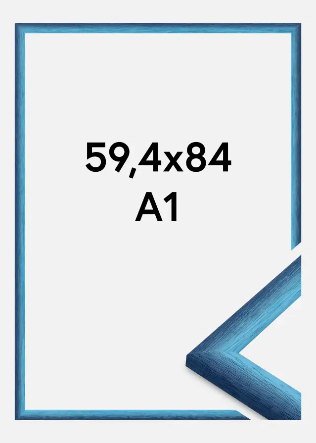 Ram Cornwall Akrylglas Mörkblå 59,4x84,1 cm (A1)