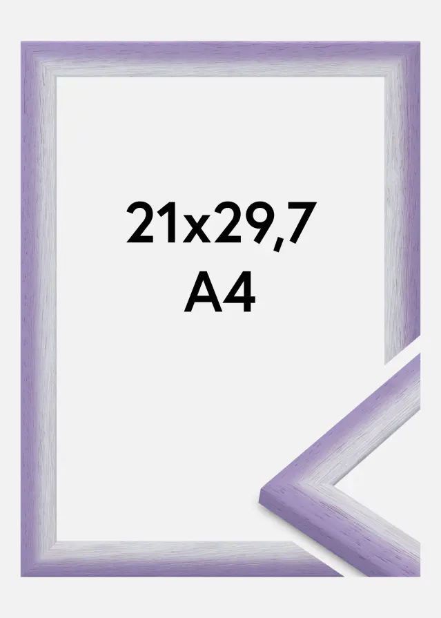 Ram Cornwall Akrylglas Ljuslila 21x29,7 cm (A4)