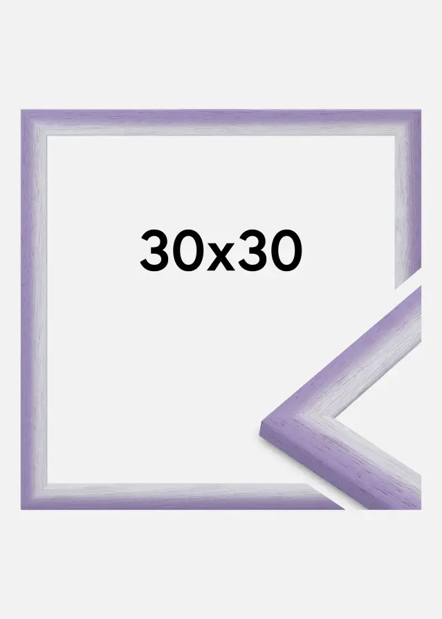 Ram Cornwall Akrylglas Ljuslila 30x30 cm