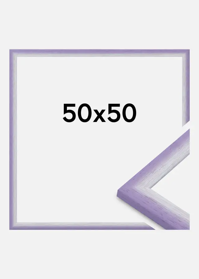 Ram Cornwall Akrylglas Ljuslila 50x50 cm