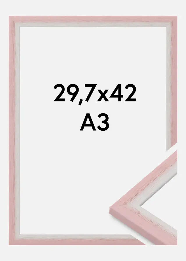 Ram Cornwall Akrylglas Rosa 29,7x42 cm (A3)