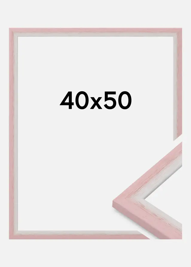 Ram Cornwall Akrylglas Rosa 40x50 cm