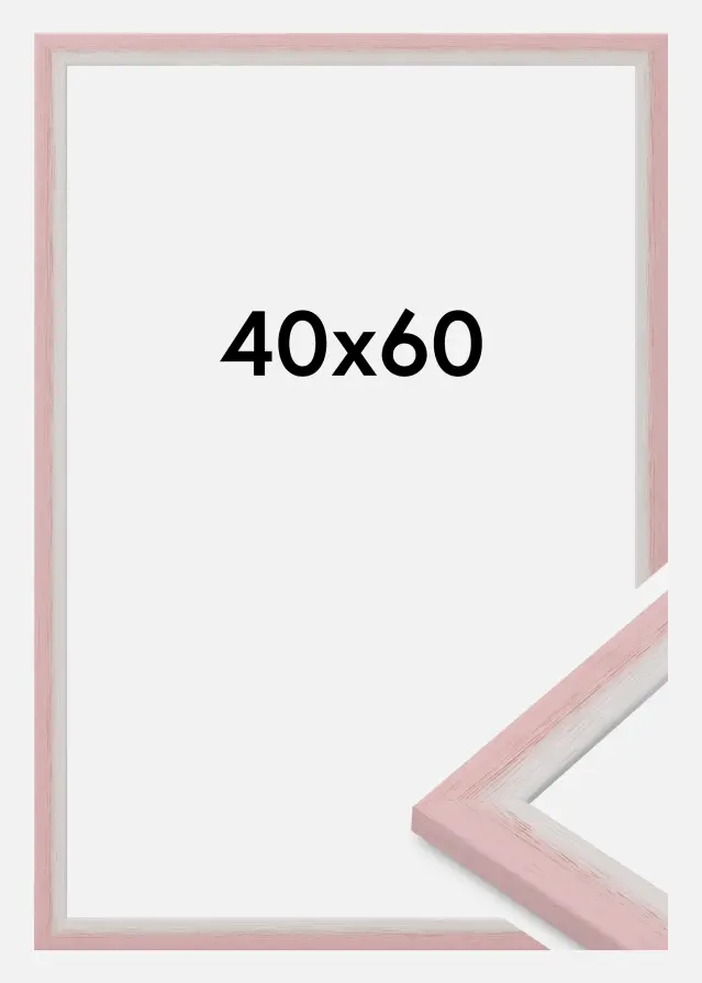 Ram Cornwall Akrylglas Rosa 40x60 cm