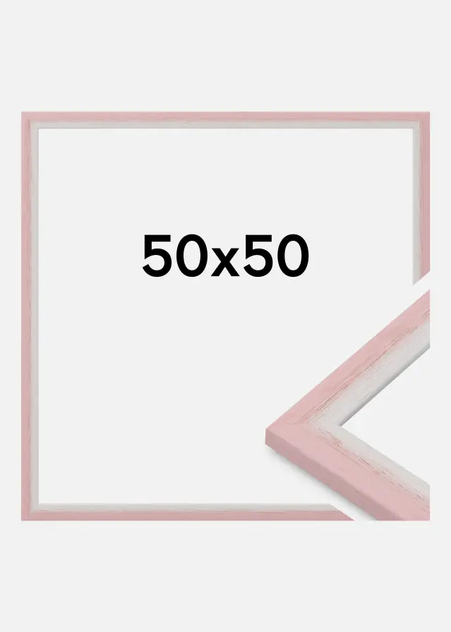 Ram Cornwall Akrylglas Rosa 50x50 cm