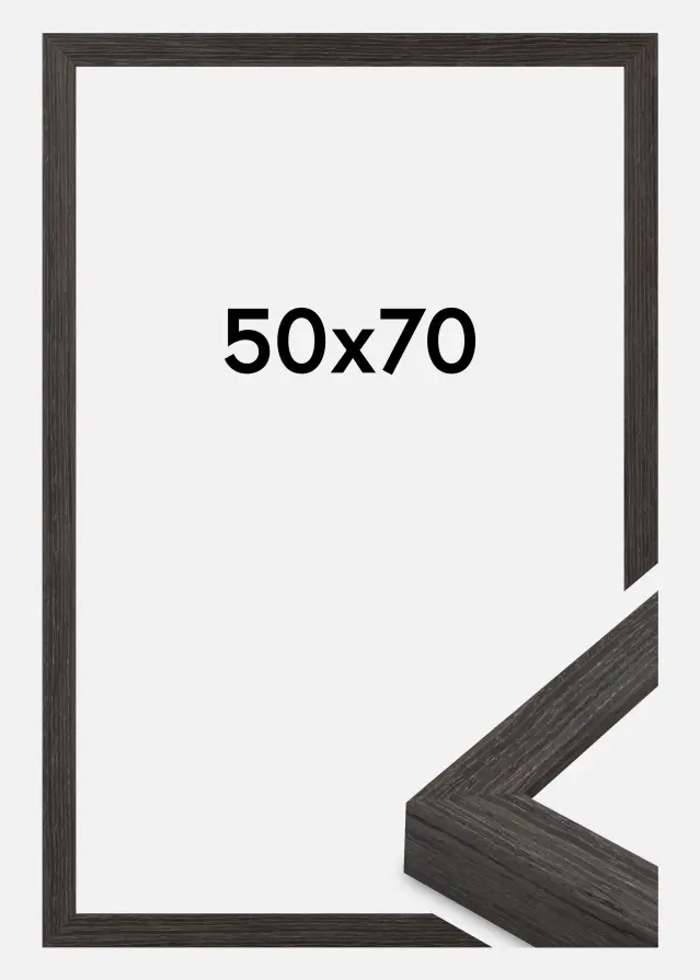 Ram Cotswold Akrylglas Grå 50x70 cm