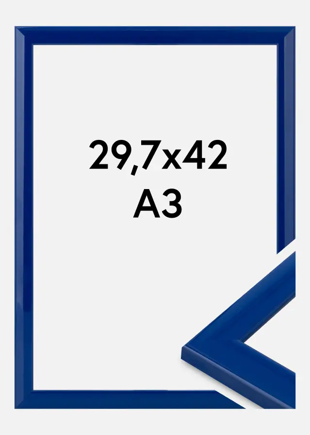 Ram Dorset Akrylglas Mörkblå 29,7x42 cm (A3)