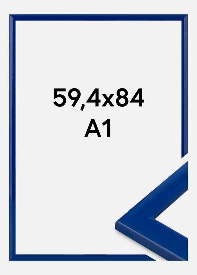 Ram Dorset Akrylglas Mörkblå 59,4x84,1 cm (A1)