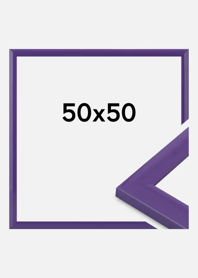 Ram Dorset Akrylglas Lila 50x50 cm