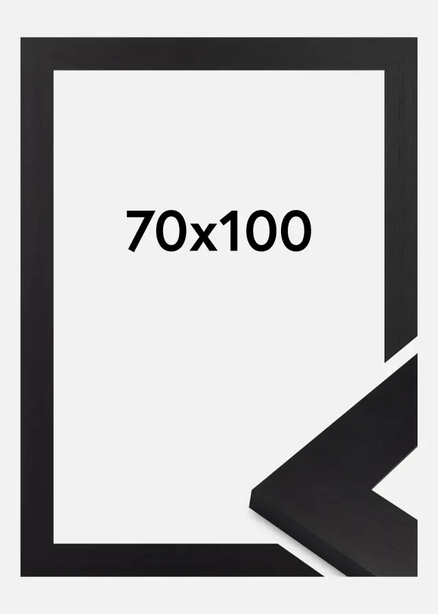 Ram Dover Akrylglas Svart 70x100 cm