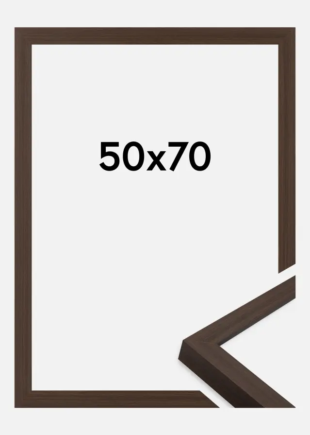 Ram Wells Akrylglas Brun 50x70 cm