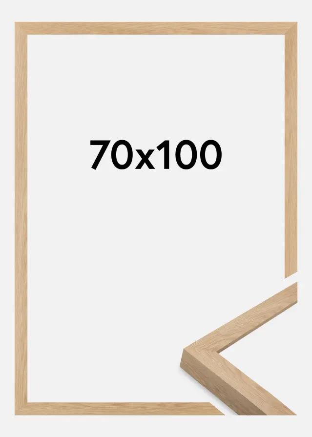 Ram Wells Akrylglas Ek 70x100 cm