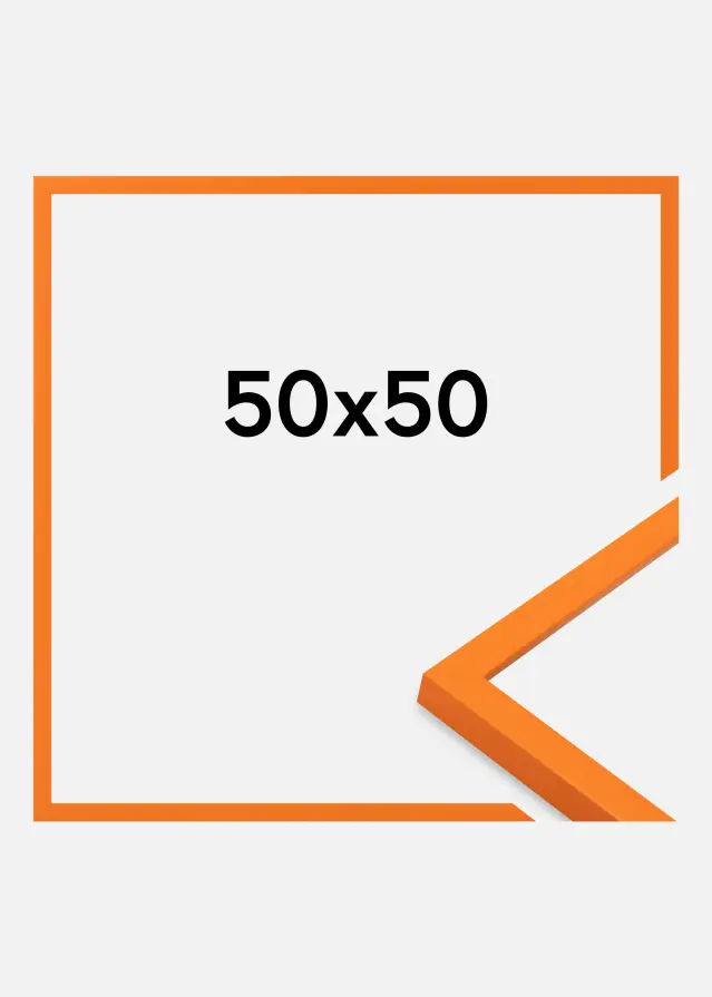 Ram Kent Akrylglas Orange 50x50 cm