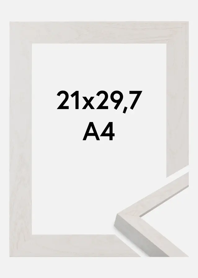 Ram Wells Akrylglas Vit 21x29,7 cm (A4)