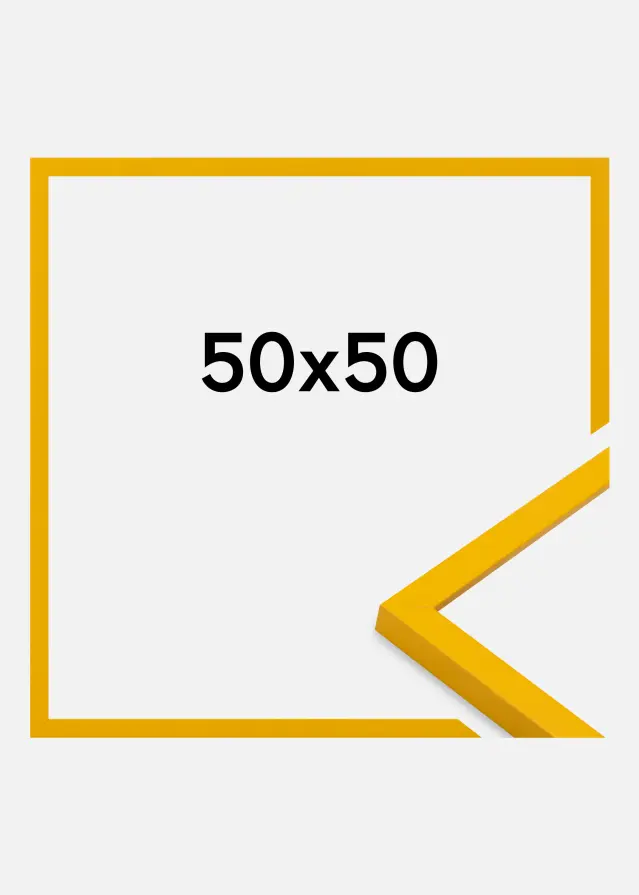 Ram Kent Akrylglas Gul 50x50 cm