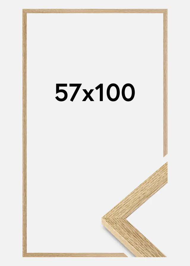 Ram Selection Akrylglas Ek 57x100 cm