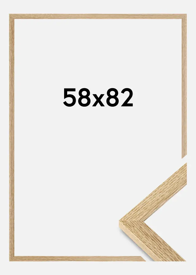 Ram Selection Akrylglas Ek 58x82 cm