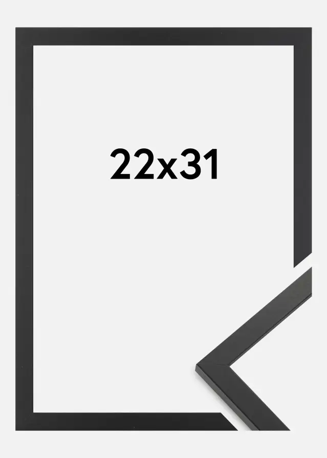 Ram Trendy Akrylglas Svart 22x31 cm