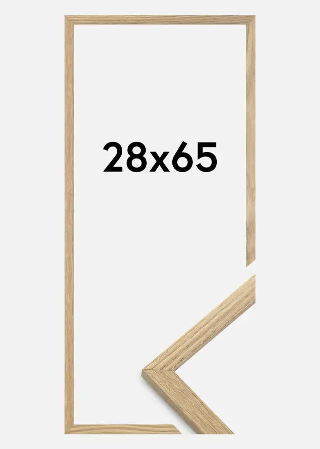 Ram Trendy Akrylglas Ek 28x65 cm