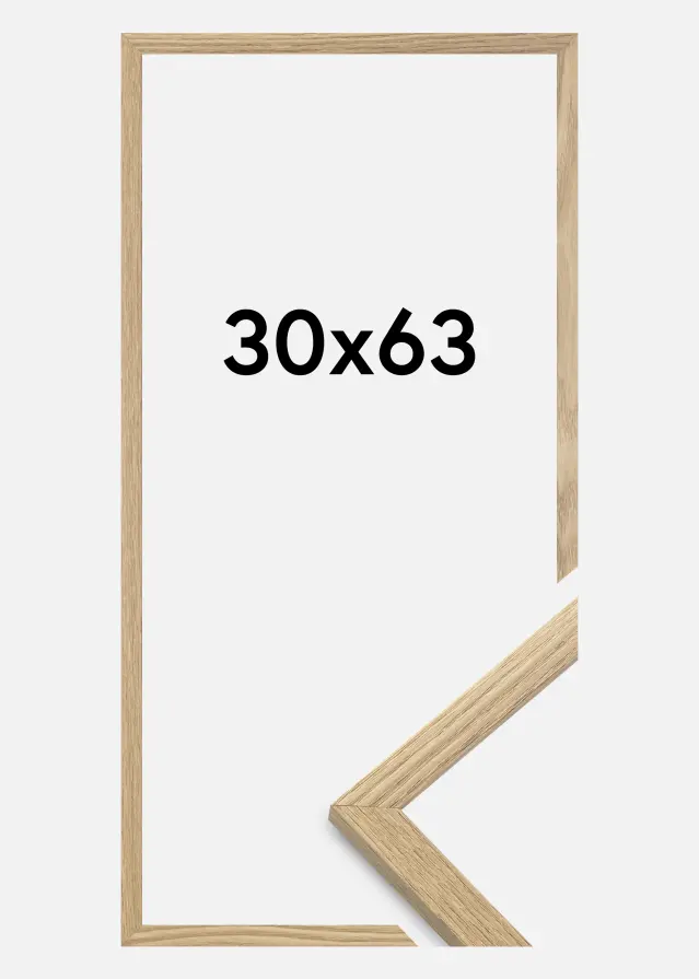 Ram Trendy Akrylglas Ek 30x63 cm