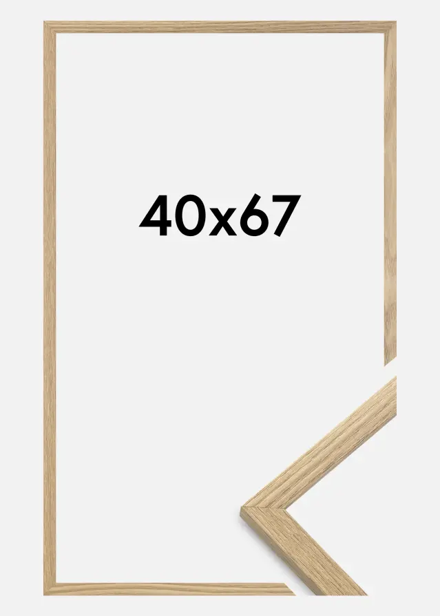 Ram Trendy Akrylglas Ek 40x67 cm