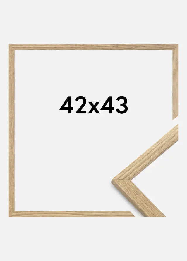 Ram Trendy Akrylglas Ek 42x43 cm