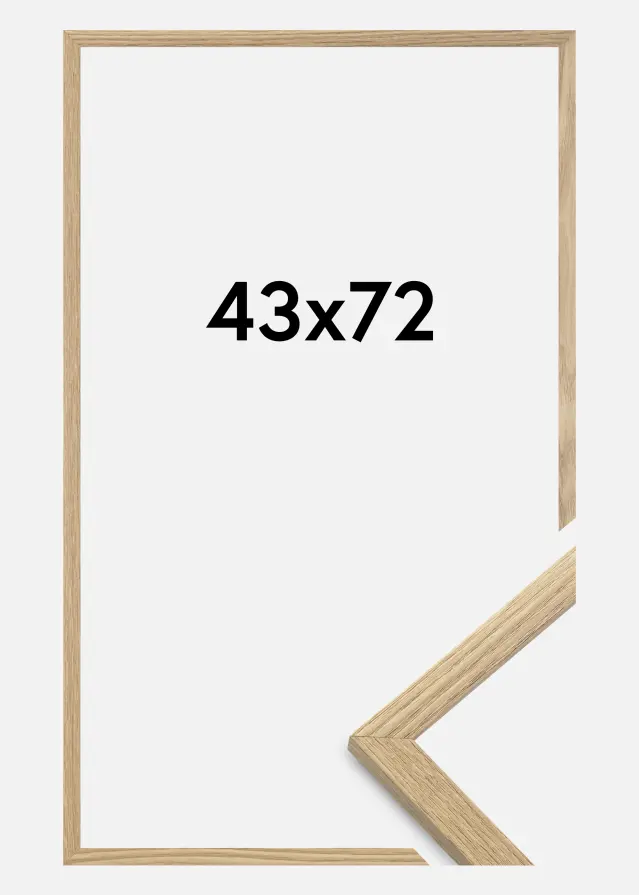 Ram Trendy Akrylglas Ek 43x72 cm