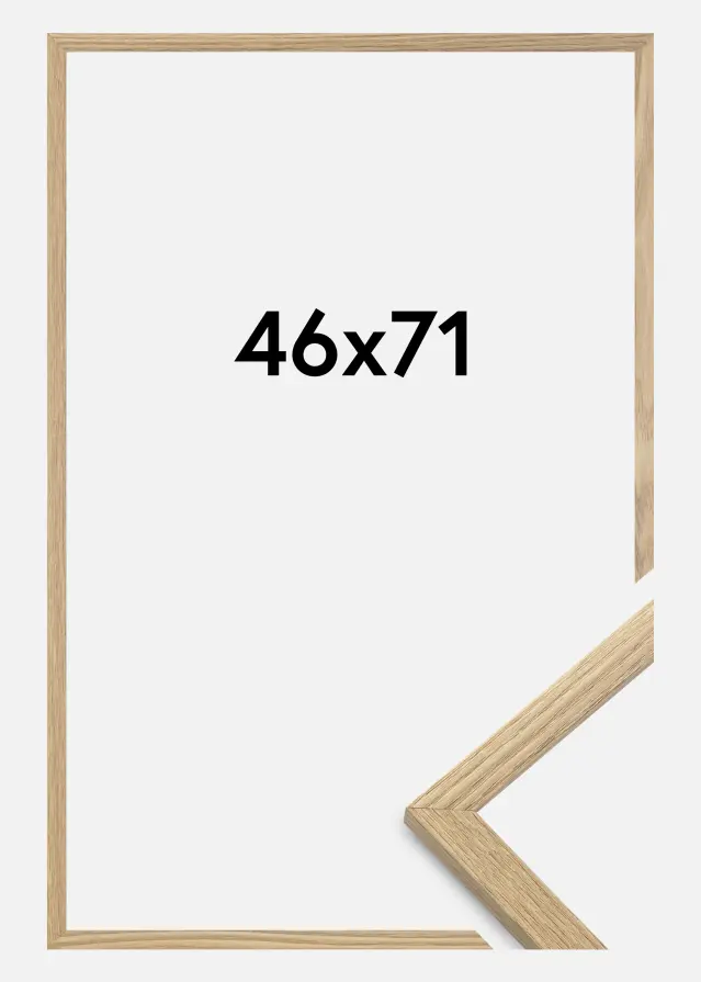 Ram Trendy Akrylglas Ek 46x71 cm