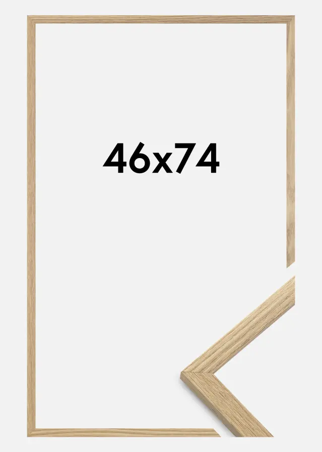 Ram Trendy Akrylglas Ek 46x74 cm