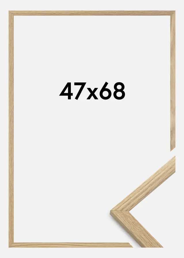 Ram Trendy Akrylglas Ek 47x68 cm