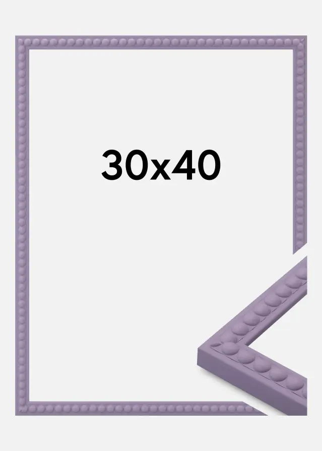 Ram Perla Akrylglas Lila 30x40 cm