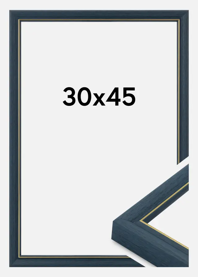 Ram Canterbury Akrylglas Blå 30x45 cm