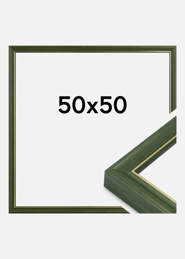 Ram Canterbury Akrylglas Grön 50x50 cm