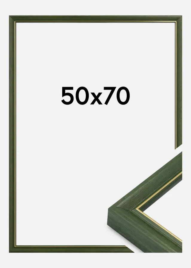 Ram Canterbury Akrylglas Grön 50x70 cm