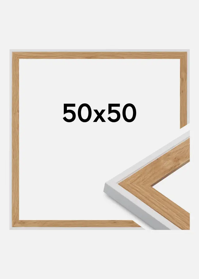 Ram Clearline Akrylglas Vit 50x50 cm