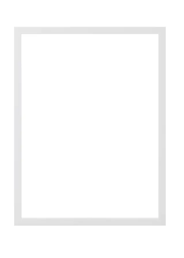 Ram Oban Akrylglas Vit 70x100 cm