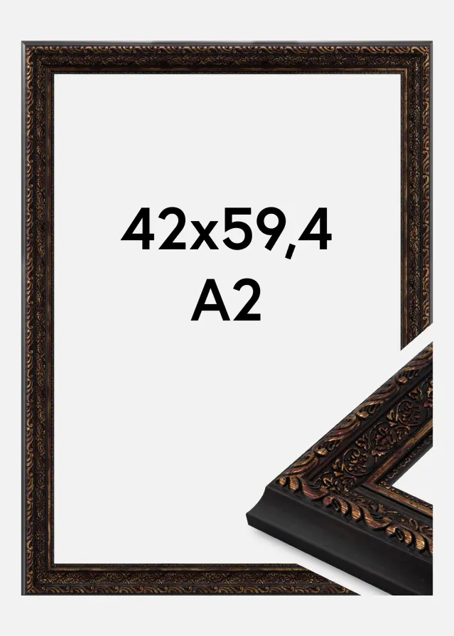 Ram Imperial Akrylglas Guld 42x59.4 cm (A2)