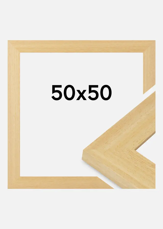 Ram Pembrokeshire Akrylglas Ek 50x50 cm