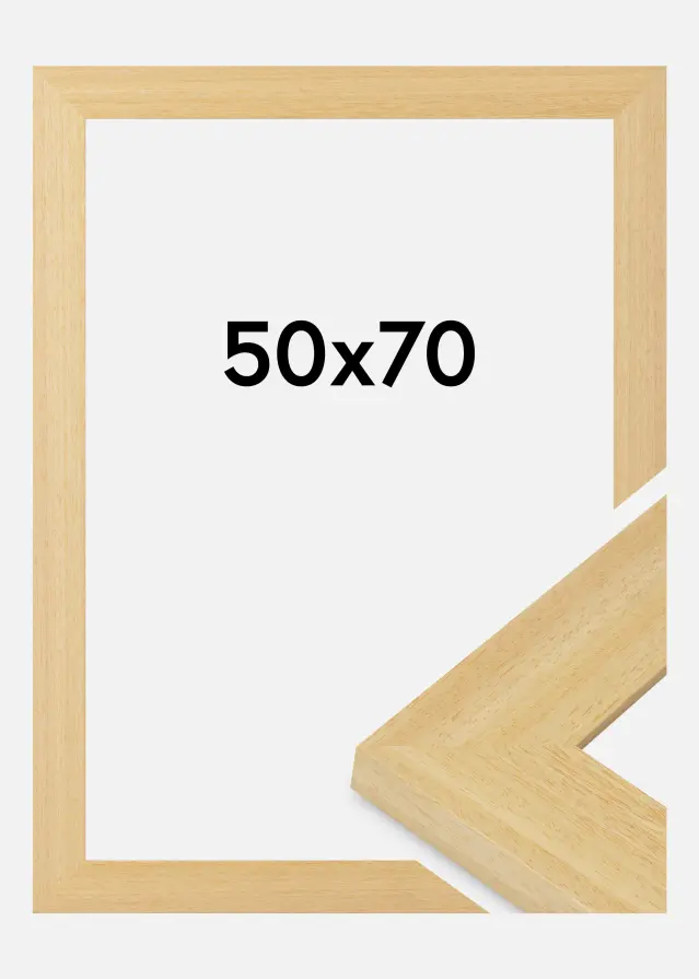 Ram Pembrokeshire Akrylglas Ek 50x70 cm