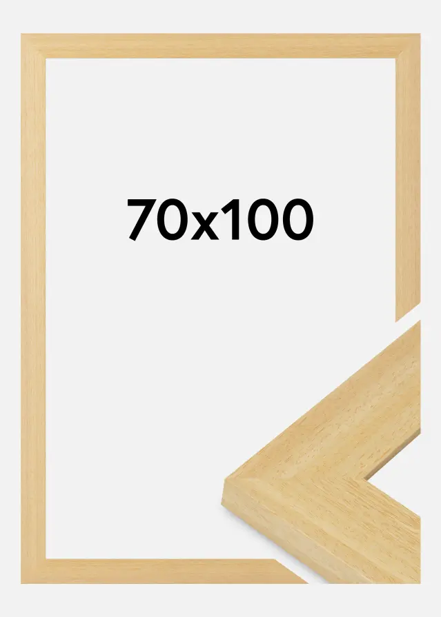 Ram Pembrokeshire Akrylglas Ek 70x100 cm