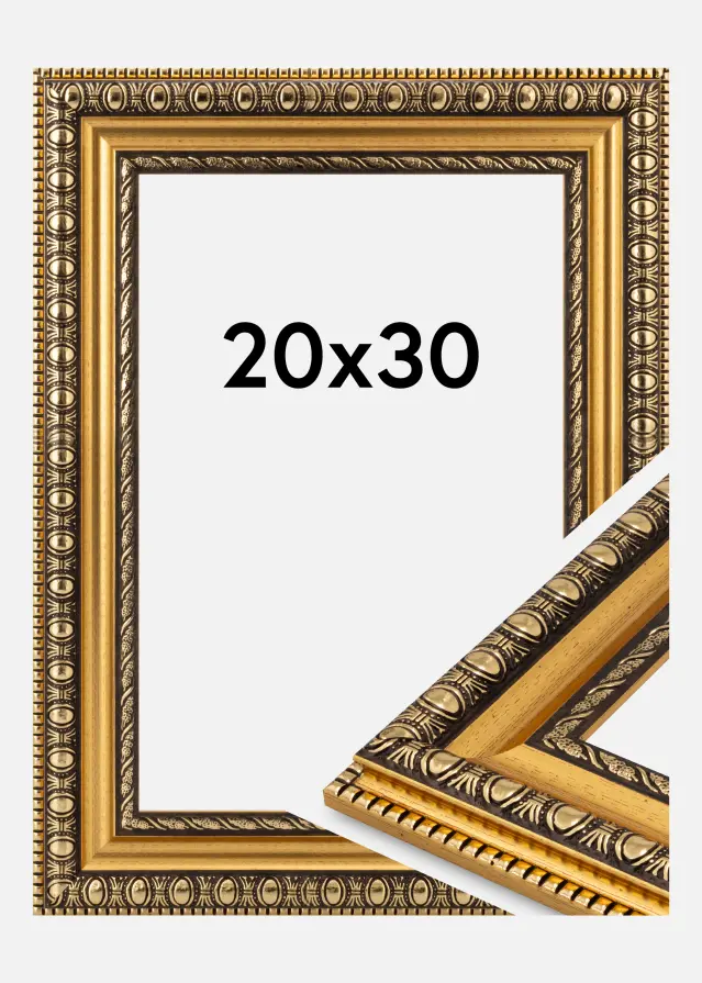 Ram Ornato Akrylglas Gold 20x30 cm