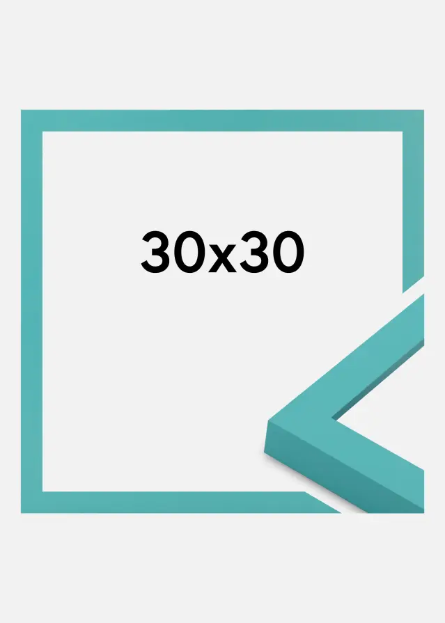 Ram Selection Akrylglas Aqua Blue 30x30 cm