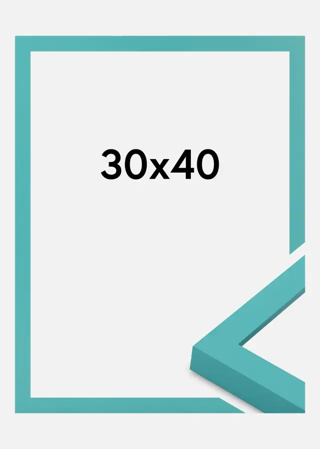 Ram Selection Akrylglas Aqua Blue 30x40 cm