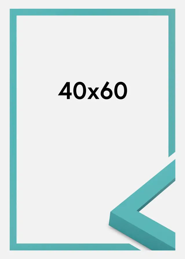 Ram Selection Akrylglas Aqua Blue 40x60 cm