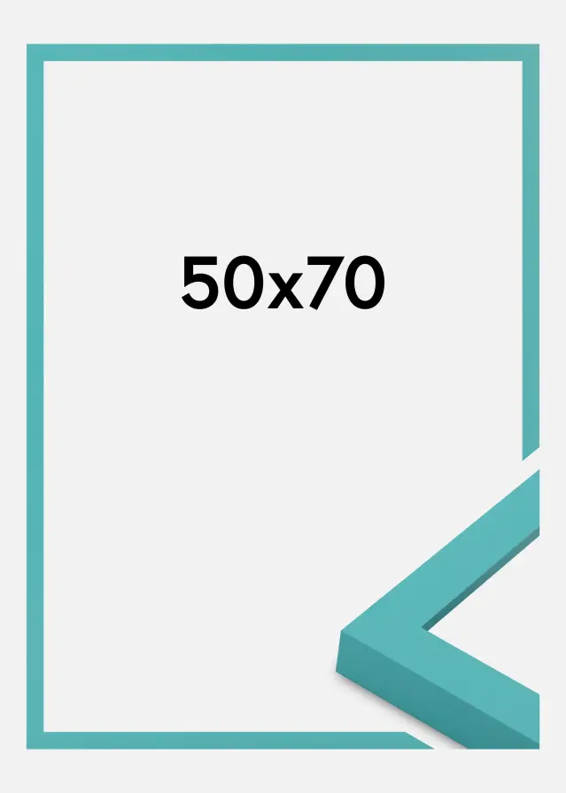 Ram Selection Akrylglas Aqua Blue 50x70 cm