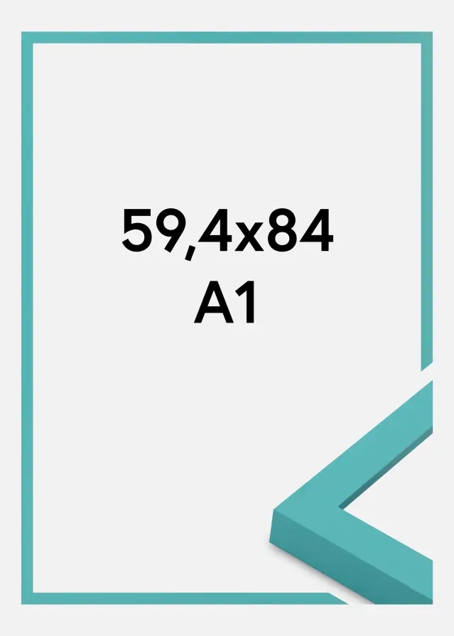 Ram Selection Akrylglas Aqua Blue 59.4x84,1 cm (A1)