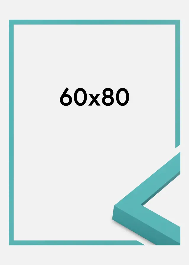 Ram Selection Akrylglas Aqua Blue 60x80 cm